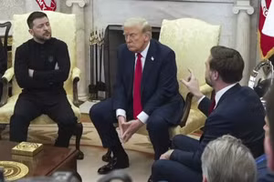 Cuộc đấu khẩu giữa Tổng thống Trump và cấp phó JD Vance với ông Zelensky hôm 28 tháng 2.