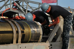 Tên lửa Tomahawk của Mỹ.