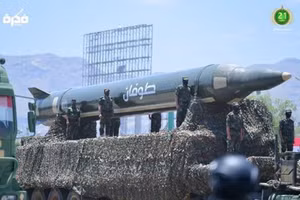 Tên lửa đạn đạo của Houthi.