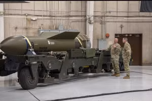 Siêu bom GBU-57/B từng được Mỹ sử dụng để tấn công cơ sở hạt nhân của Iran.