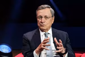 Cựu Chủ tịch Ngân hàng Trung ương Châu Âu (ECB) Mario Draghi.