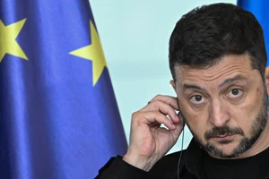 Tổng thống Ukraine Volodymyr Zelensky.