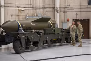 Siêu bom GBU-57/B của Không quân Mỹ.