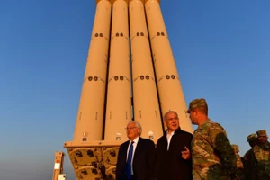 Hệ thống THAAD Mỹ triển khai tại Israel.