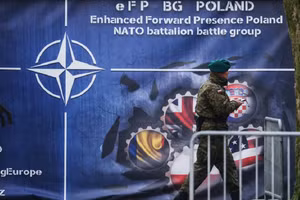 Một đơn vị của NATO tại Ba Lan.