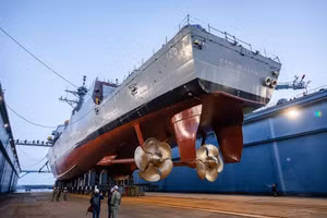 Khu trục hạm Arleigh Burke Flight III của Mỹ.