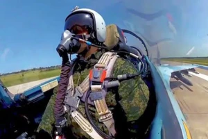 Tiêm kích Su-35S của Nga.