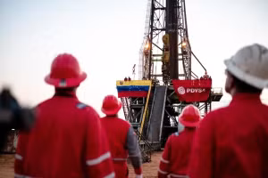 Một mỏ dầu của Venezuela.