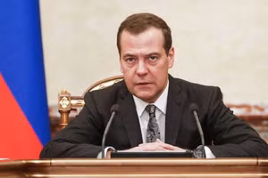 Phó chủ tịch Hội đồng An ninh Nga Dmitry Medvedev.