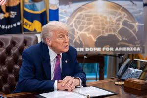 Tổng thống Trump giới thiệu về hệ thống Golden Dome.