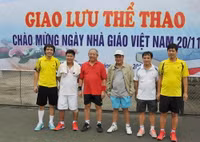 Giao lưu thể thao Kỷ niệm 32 năm ngày Nhà giáo Việt Nam 20/11 ảnh 3 Giao lưu thể thao Kỷ niệm 32 năm ngày Nhà giáo Việt Nam 20/11 ảnh 3