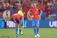 Chùm ảnh: Thổ Nhĩ Kỳ loại CH Czech trong cơn mưa thẻ
