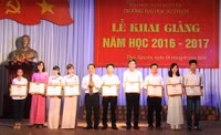 Trường ĐH Sư phạm (ĐH Thái Nguyên) khai giảng năm học mới ảnh 2 Trường ĐH Sư phạm (ĐH Thái Nguyên) khai giảng năm học mới ảnh 2