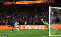 Chùm ảnh: Chấm dứt mạch bất bại, Leverkusen thua thảm ở chung kết Europa League