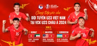 Chùm ảnh: U23 Việt Nam hứng khởi trong ngày đầu tiên tại Qatar 