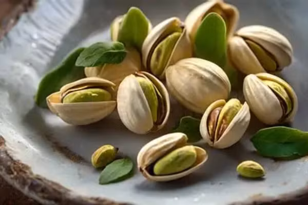 Hạt dẻ cười chứa vitamin B6, magie, kẽm và lutein, có tác dụng bảo vệ mắt và hệ miễn dịch. (Ảnh: ITN).
