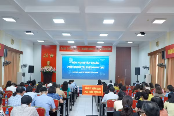 VDB tham gia tập huấn ứng dụng trí tuệ nhân tạo
