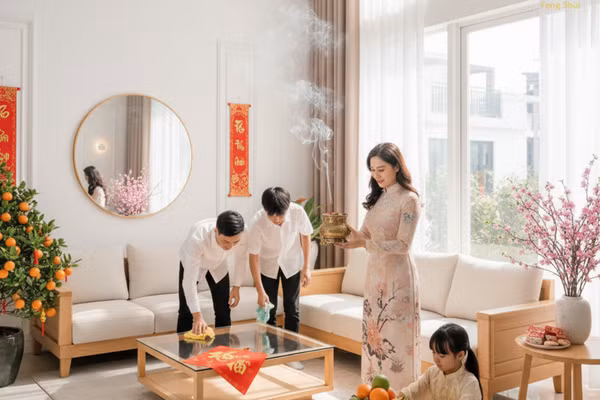 Dọn nhà cuối năm, làm thêm việc này để năm mới may mắn tràn đầy