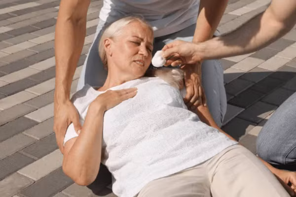 Các triệu chứng liên quan đến sốc nhiệt thường rất nghiêm trọng. (Ảnh: ITN).