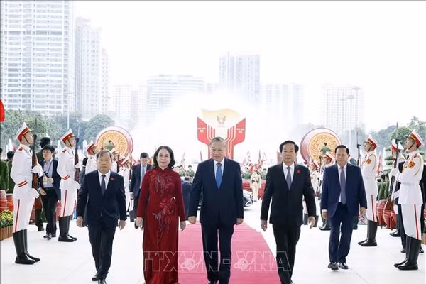 Tổng Bí thư và Chủ tịch nước dự khai mạc Đại hội Thi đua yêu nước toàn quốc lần thứ XI