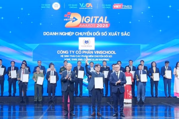 4 giải pháp công nghệ giúp Vinschool đạt giải 'Doanh nghiệp chuyển đổi số xuất sắc 2025'