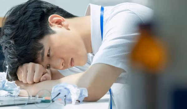 Mệt mỏi kéo dài có thể là nguyên nhân gây ù tai phải