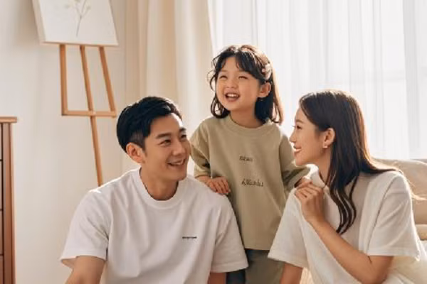 Những đứa trẻ không biết gì về tình hình kinh tế gia đình thường dễ cảm thấy bất an. (Ảnh: ITN).