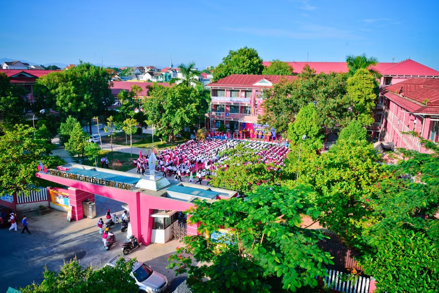 Trường THPT chuyên Lê Quý Đôn (Ảnh: NTCC).