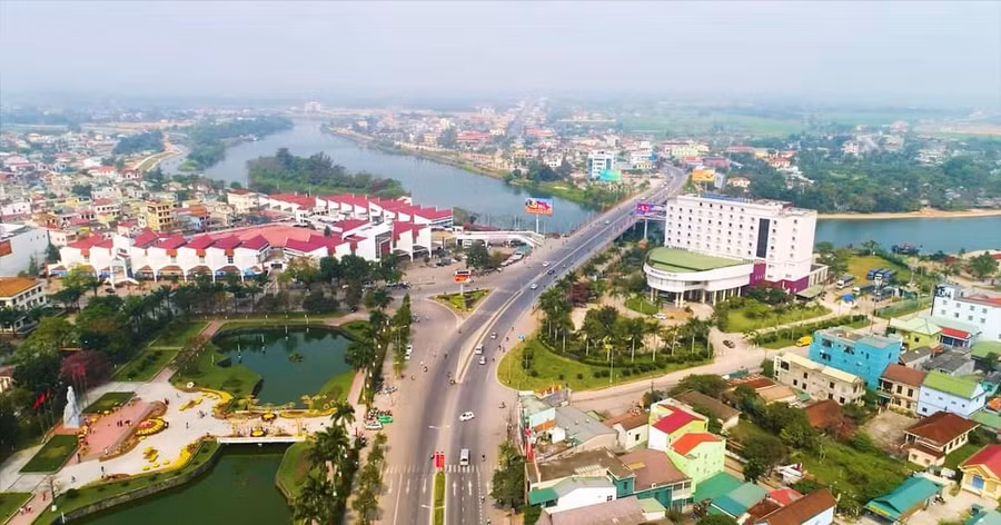 Một góc TP Đông Hà (ảnh: UBND TP Đông Hà).