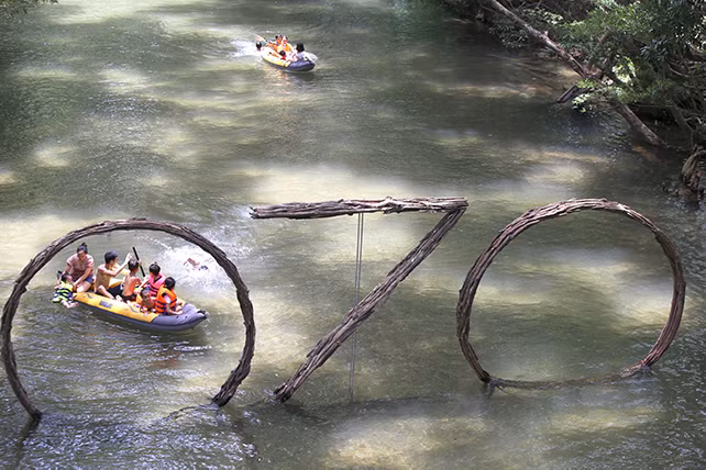 Khu vui chơi sinh thái Ozo treetop park tại vườn quốc gia Phong Nha - Kẻ Bàng