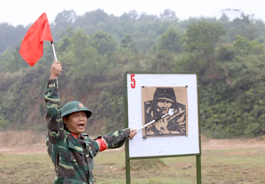 Điểm 9, điểm 10 thể hiện trên bia lần nữa khẳng định kỷ năng, rèn luyện của các học sinh tham dự hội thao.