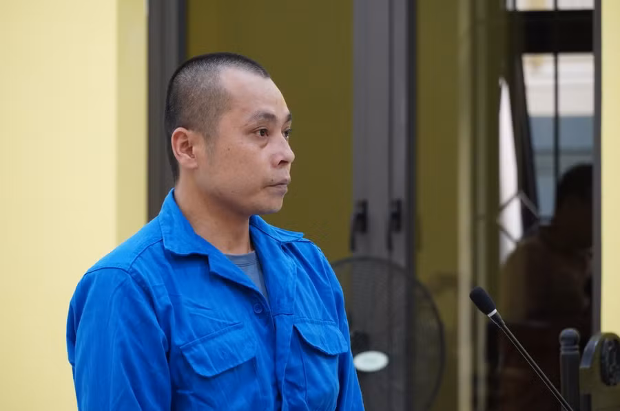 Bị cáo Thạch Duy Khánh tại phiên tòa.