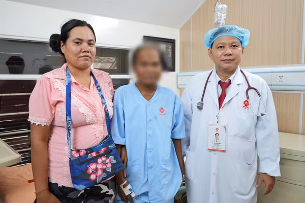 Sức khỏe bệnh nhân ổn định, đáp ứng tốt. (Ảnh: BVCC)