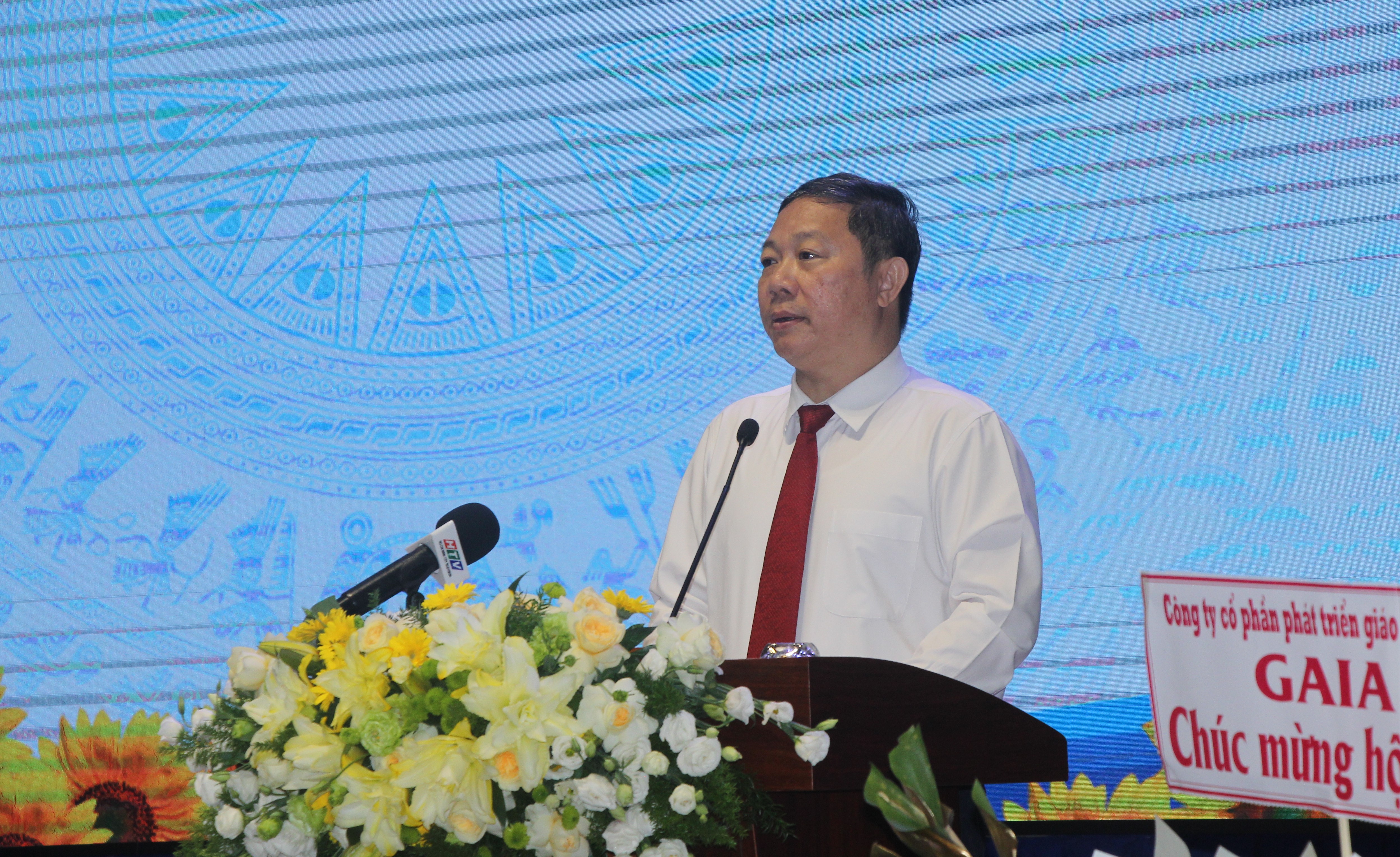 Ông Dương Anh Đức phát biểu tại Hội nghị. Ông Dương Anh Đức phát biểu tại Hội nghị.