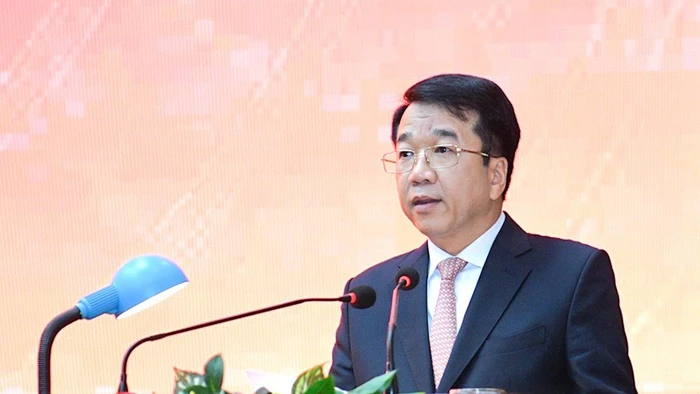 Ông Nguyễn Thanh Bình, Chủ tịch UBND tỉnh Ninh Bình. Ảnh: Trường Giang.