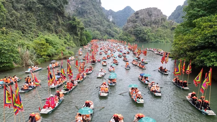 Quần thể danh thắng Tràng An - nền tảng để Ninh Bình phát triển theo định hướng đô thị di sản thiên niên kỷ.