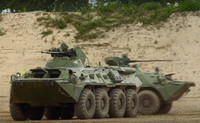 Xe bọc thép BTR-80A lạc hậu được thay thế bằng loại Lynx tối tân