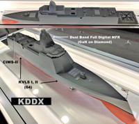 Hàn Quốc hoàn thành thiết kế cơ bản của tàu khu trục KDDX