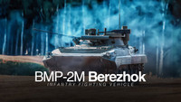 Lô BMP-2M mang module chiến đấu Berezhok tham chiến