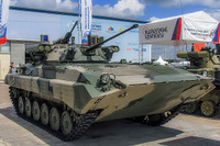 Lô BMP-2M mang module chiến đấu Berezhok tham chiến