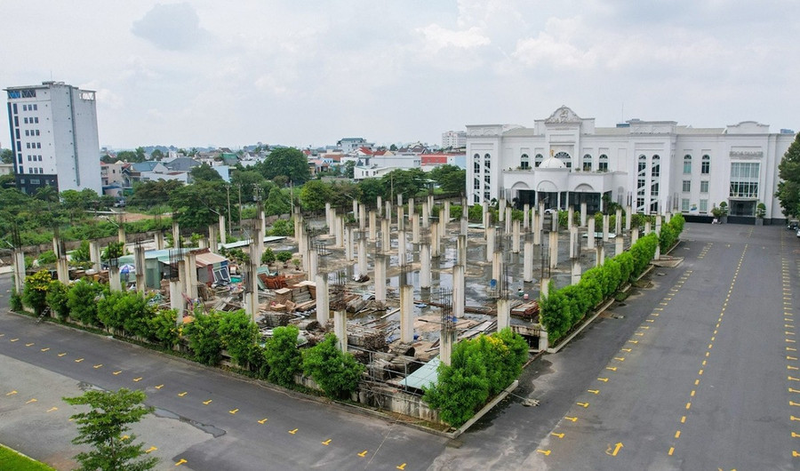 Hàng loạt hạng mục Eros Palace Luxury xây dựng không phép.