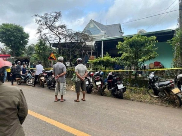 Khu nhà kho nơi xảy ra vụ án. Ảnh: TG