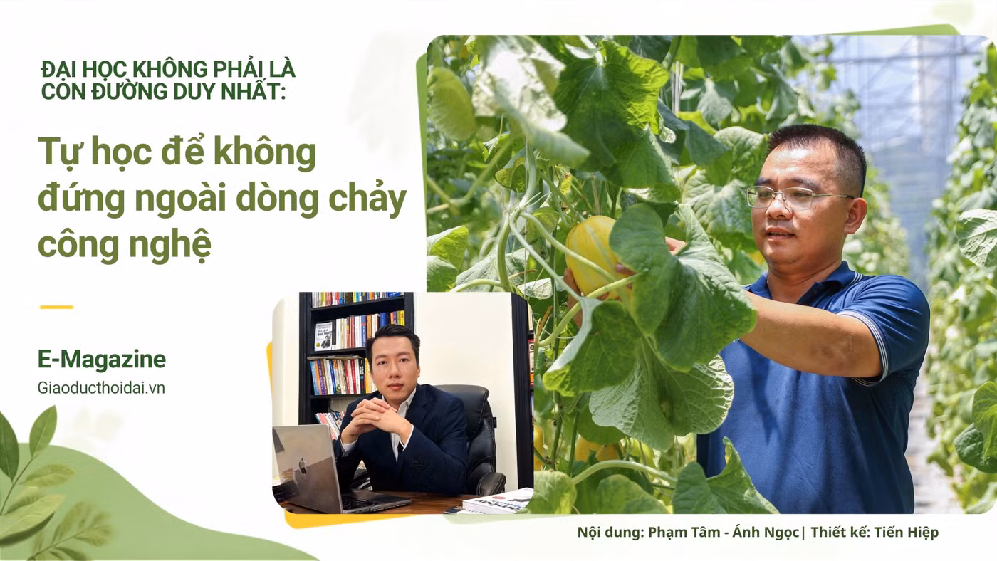 Tự học để không đứng ngoài công nghệ.