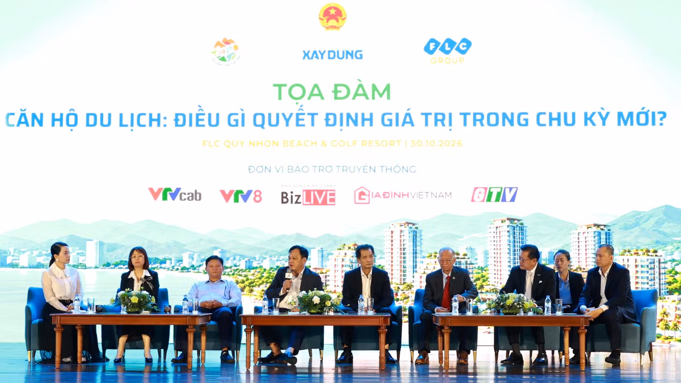 Tọa đàm chủ đề “Căn hộ du lịch: Điều gì quyết định giá trị trong chu kỳ mới?”.