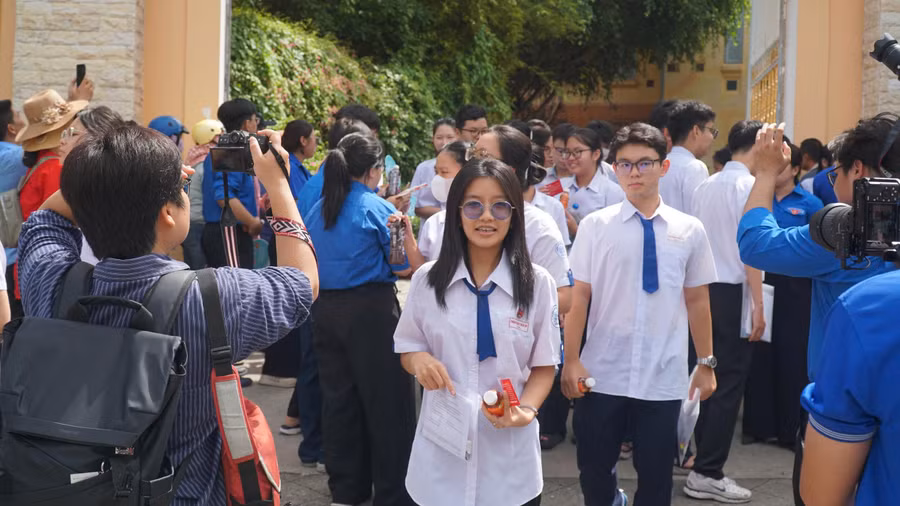 Thí sinh Cần Thơ tại Kỳ thi tốt nghiệp THPT 2026.
