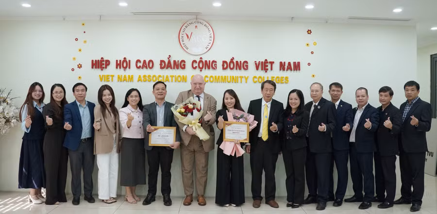 Đại hội lần thứ V Hiệp hội Cao đẳng cộng đồng Việt Nam diễn ra tại ĐH Trà Vinh vào ngày 18/6.