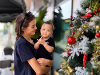 Loạt ảnh đáng yêu con trai thủ môn Bùi Tiến Dũng