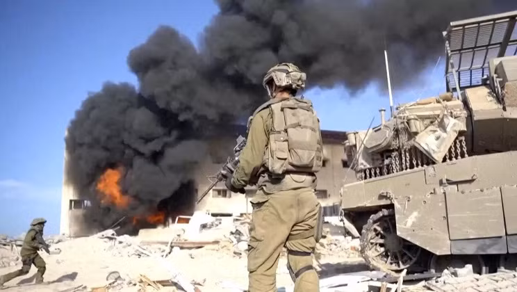 Lực lượng IDF tấn công Gaza.