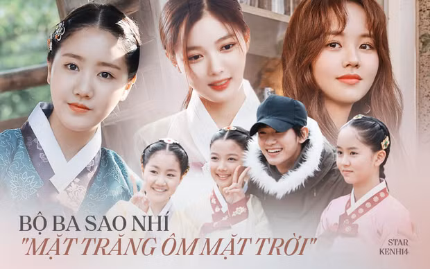So sánh với hiện tại, cả ba đều đã trở thành những thiếu nữ xinh đẹp tuyệt vời.