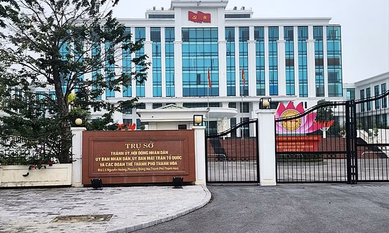 Trụ sở UBND thành phố Thanh Hóa, tỉnh Thanh Hóa